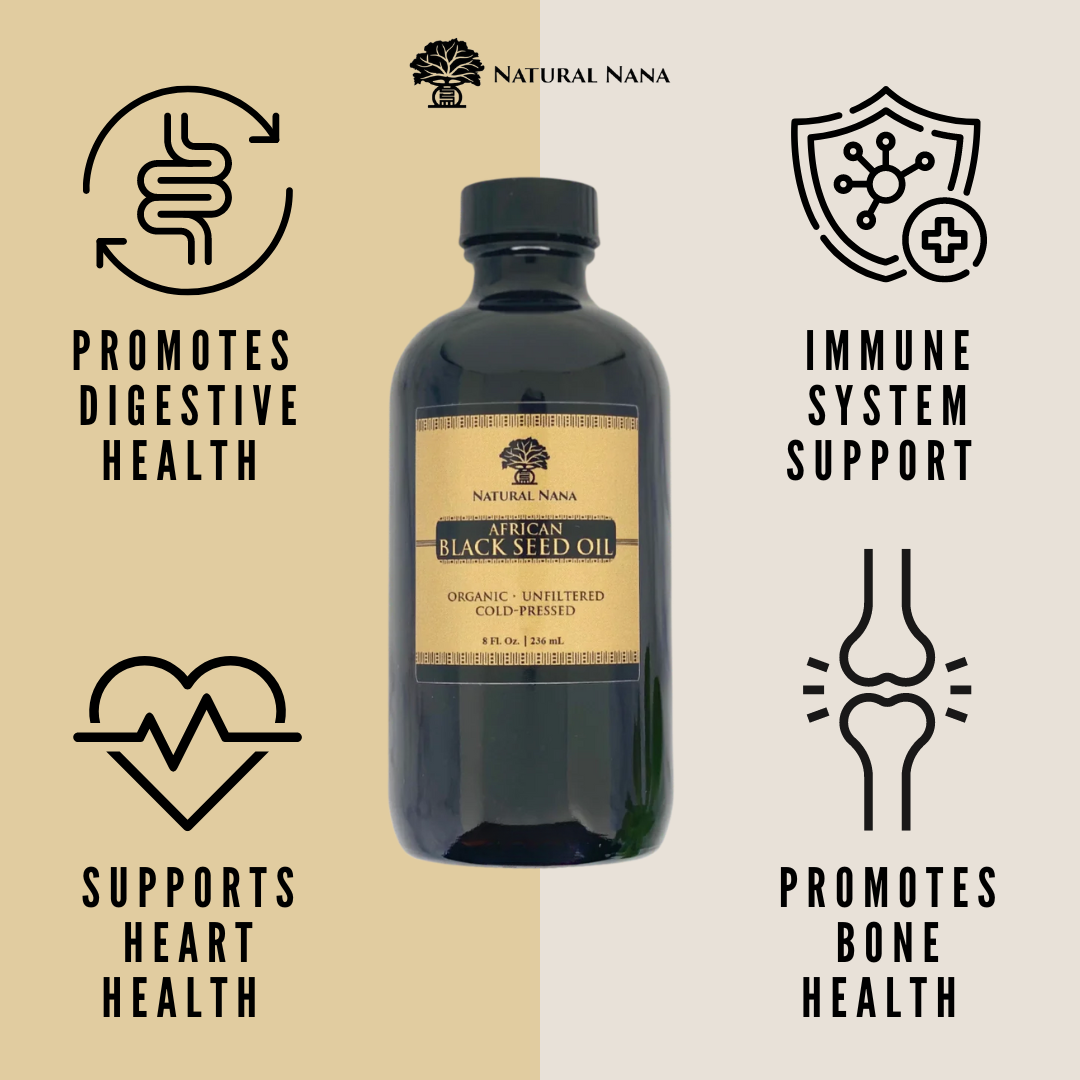 African Black Cumin Seed Oil - Natural Nana