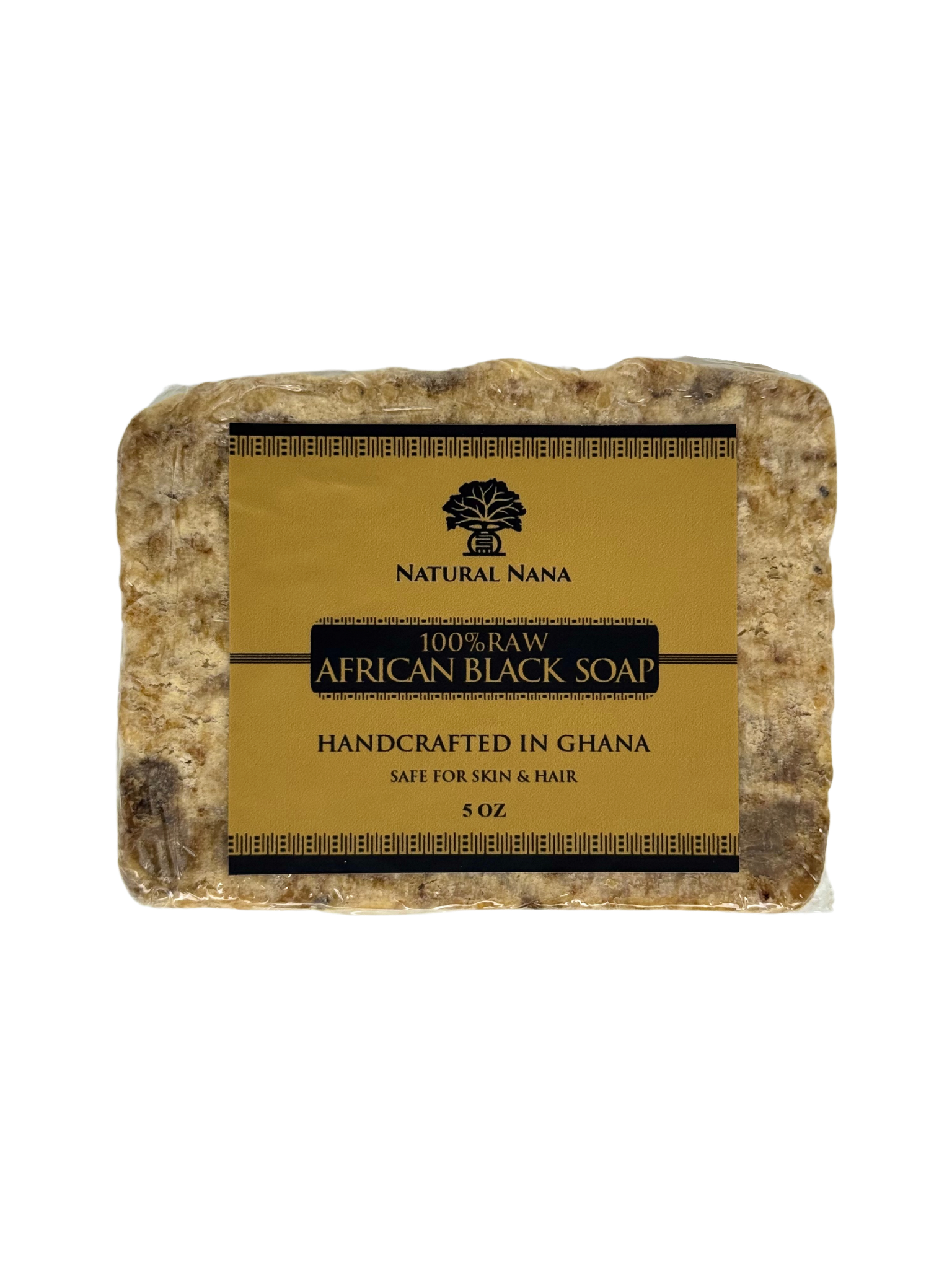 Raw Black Soap - Natural Nana