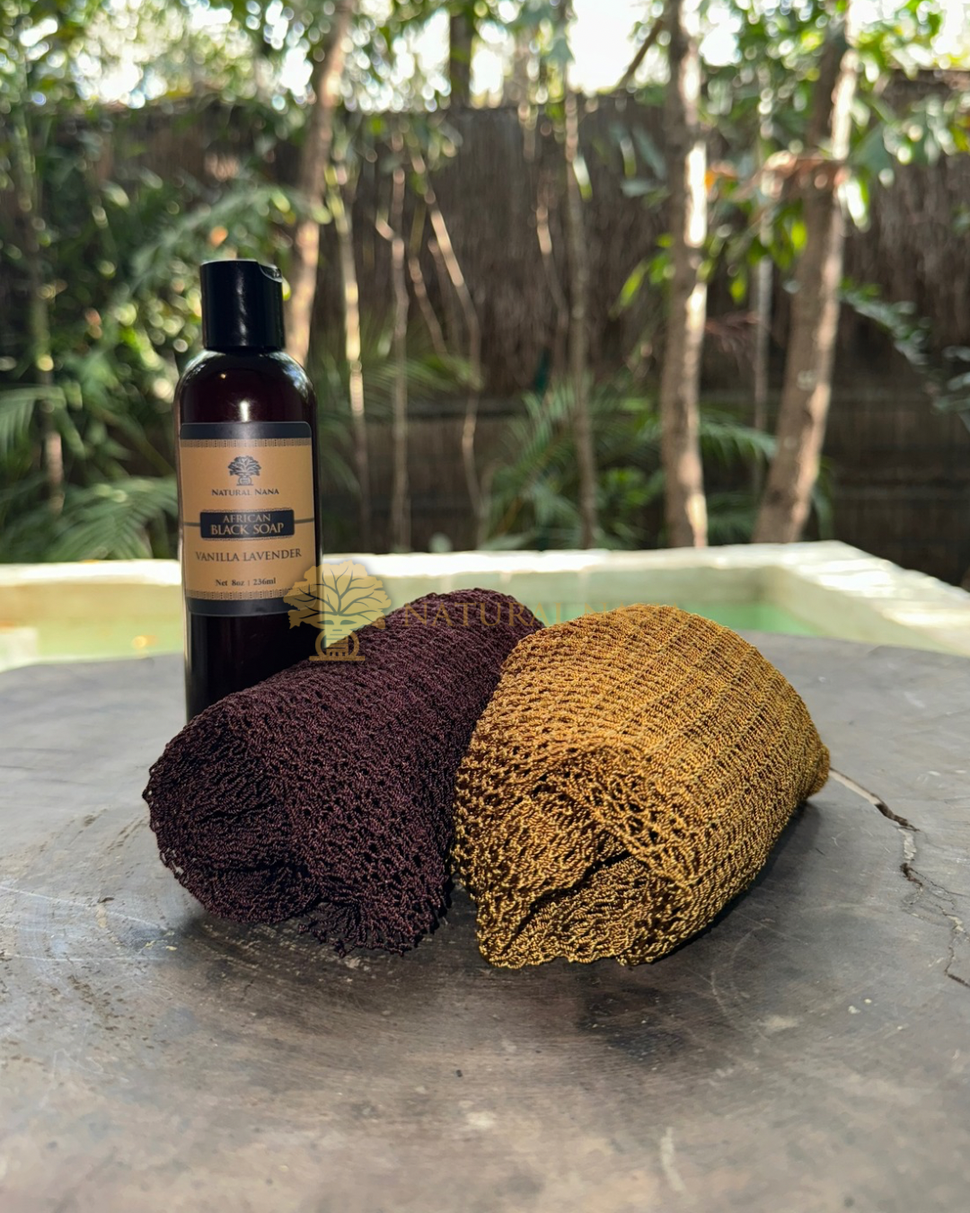 African Bath Net - Natural Nana