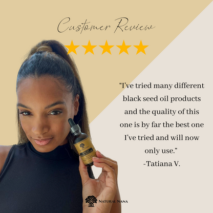 African Black Cumin Seed Oil - Natural Nana
