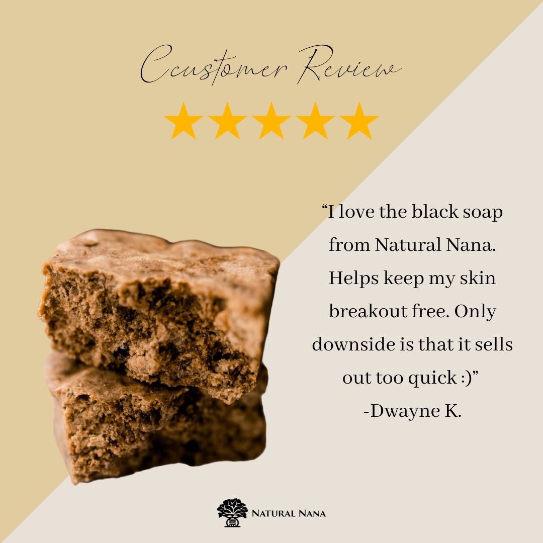 Raw african on sale black soap