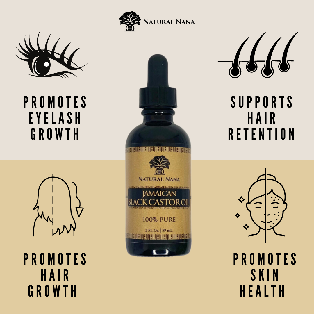 Jamaican Black Castor Oil - Natural Nana